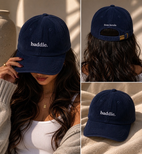 Baddie from Kerala — Embroidered  Baseball Hat