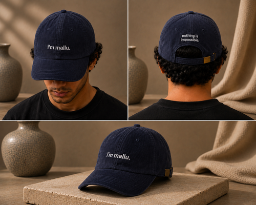 I'm Mallu- Vintage Corduroy Cap