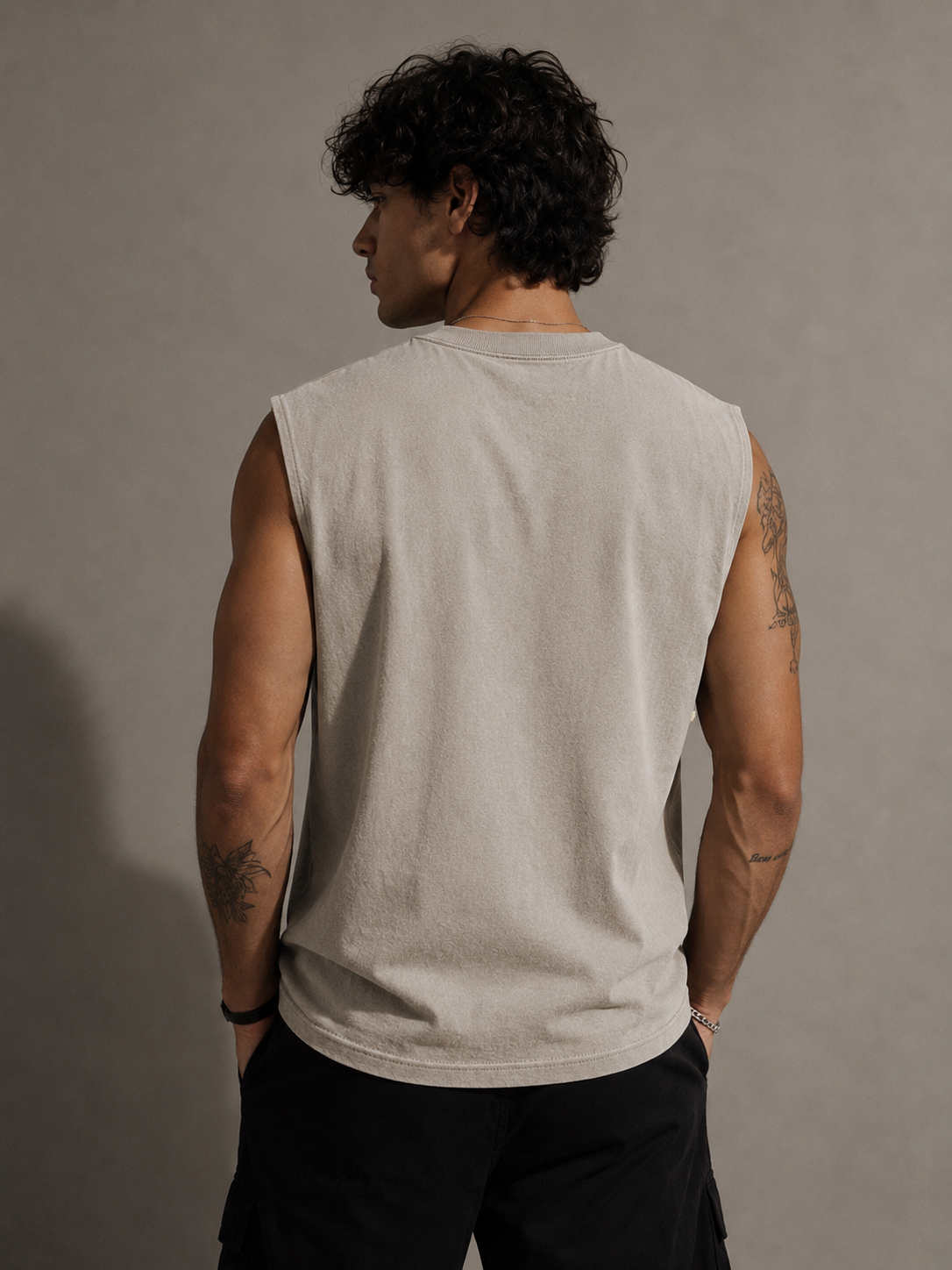 Spartan Tank Top — Warrior Graphic Men's Sleeveless Shirt