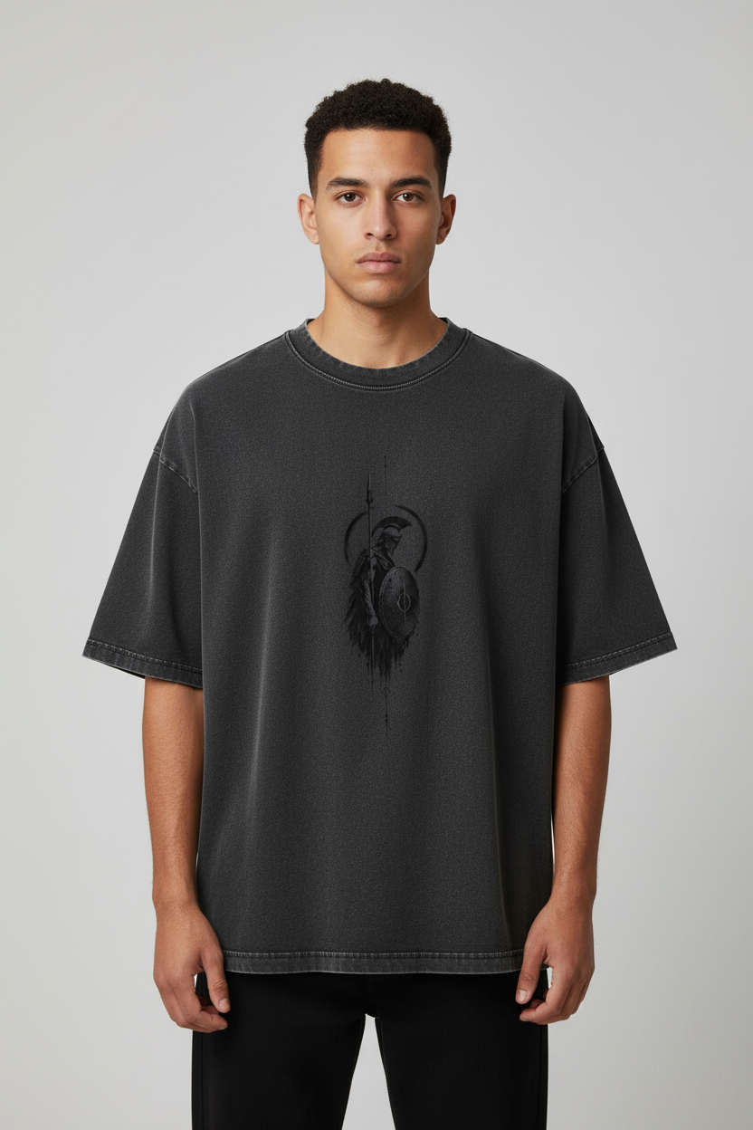 Spartan Graphic Tee — Norse Warrior T‑Shirt