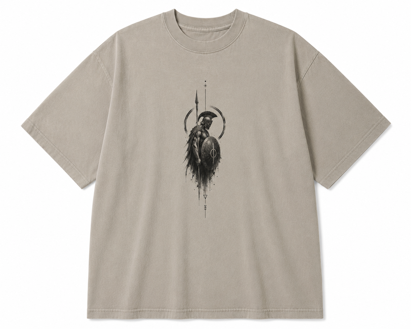 Spartan Graphic Tee — Norse Warrior T‑Shirt