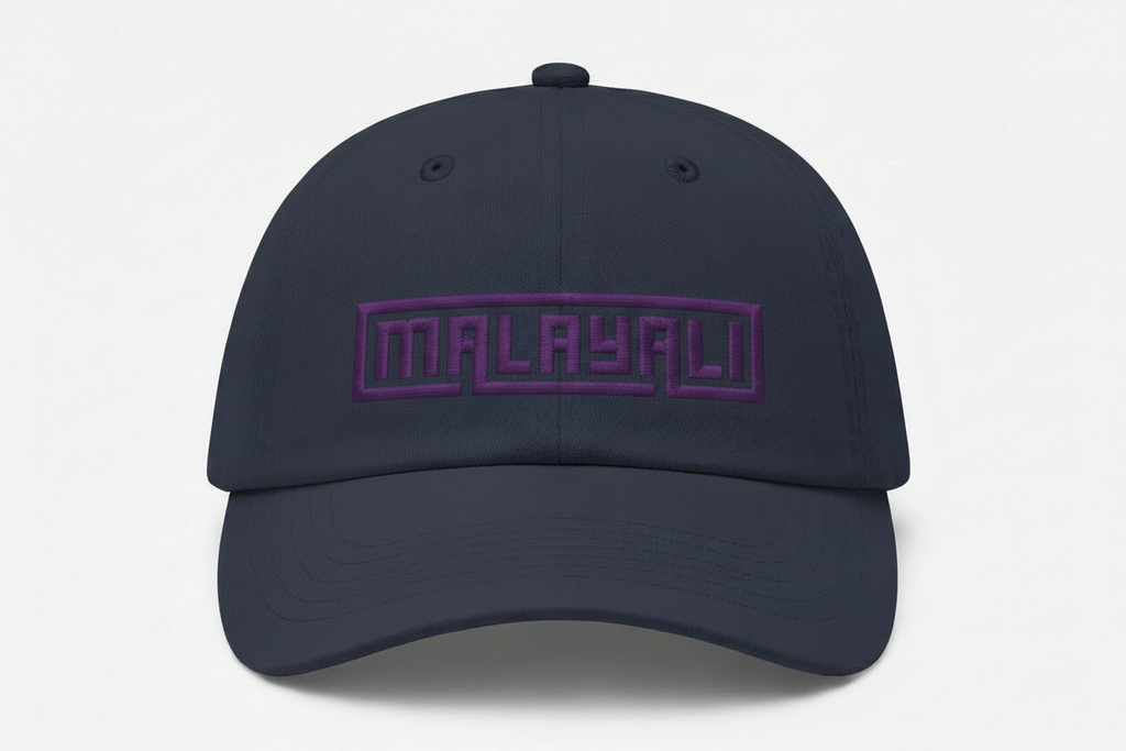 Malayali Cap — Embroidered Low Profile Baseball Cap