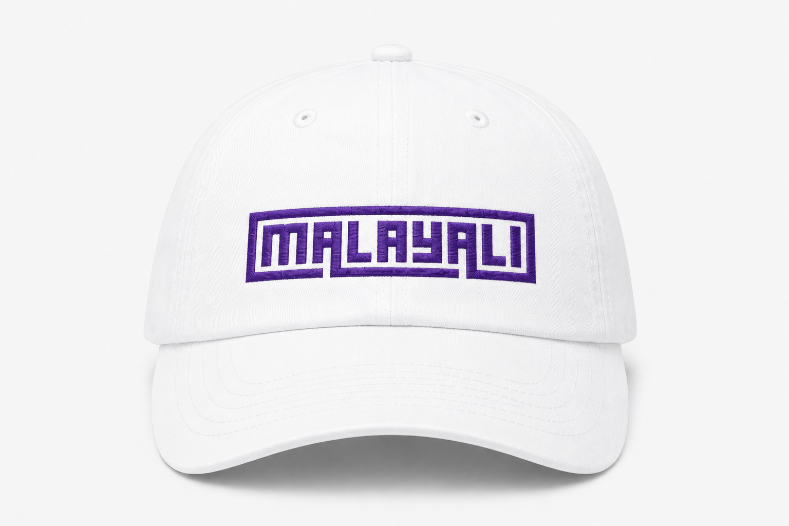 Malayali Cap — Embroidered Low Profile Baseball Cap