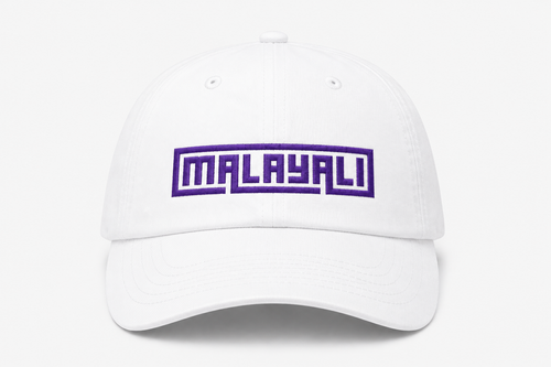 Malayali Cap — Embroidered Low Profile Baseball Cap